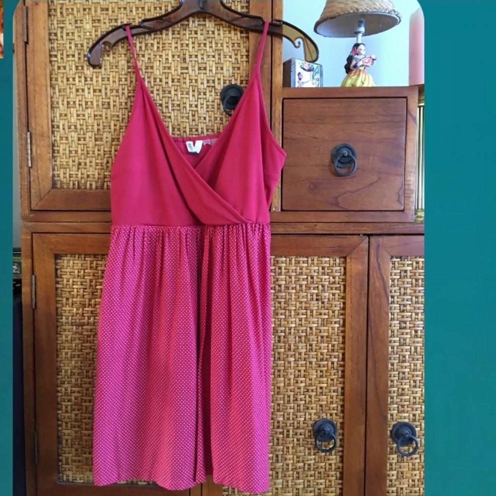 Red Polka-dot Dress